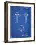 PP860-Blueprint Golf Tee Patent Poster-Cole Borders-Framed Giclee Print