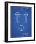 PP860-Blueprint Golf Tee Patent Poster-Cole Borders-Framed Giclee Print