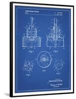 PP880-Blueprint Hole Saw Patent Poster-Cole Borders-Framed Premium Giclee Print