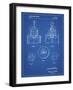 PP880-Blueprint Hole Saw Patent Poster-Cole Borders-Framed Giclee Print