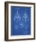 PP880-Blueprint Hole Saw Patent Poster-Cole Borders-Framed Giclee Print