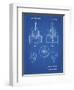 PP880-Blueprint Hole Saw Patent Poster-Cole Borders-Framed Giclee Print