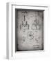 PP880-Faded Grey Hole Saw Patent Poster-Cole Borders-Framed Giclee Print