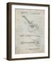 PP888-Antique Grid Parchment Ibanez Pro 540RBB Electric Guitar Patent Poster-Cole Borders-Framed Giclee Print