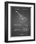 PP888-Black Grid Ibanez Pro 540RBB Electric Guitar Patent Poster-Cole Borders-Framed Giclee Print