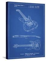 PP888-Blueprint Ibanez Pro 540RBB Electric Guitar Patent Poster-Cole Borders-Stretched Canvas