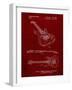 PP888-Burgundy Ibanez Pro 540RBB Electric Guitar Patent Poster-Cole Borders-Framed Giclee Print