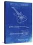 PP888-Faded Blueprint Ibanez Pro 540RBB Electric Guitar Patent Poster-Cole Borders-Stretched Canvas