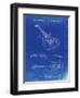 PP888-Faded Blueprint Ibanez Pro 540RBB Electric Guitar Patent Poster-Cole Borders-Framed Giclee Print