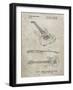 PP888-Sandstone Ibanez Pro 540RBB Electric Guitar Patent Poster-Cole Borders-Framed Giclee Print