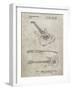 PP888-Sandstone Ibanez Pro 540RBB Electric Guitar Patent Poster-Cole Borders-Framed Giclee Print