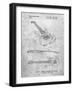 PP888-Slate Ibanez Pro 540RBB Electric Guitar Patent Poster-Cole Borders-Framed Giclee Print