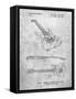 PP888-Slate Ibanez Pro 540RBB Electric Guitar Patent Poster-Cole Borders-Framed Stretched Canvas