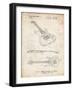 PP888-Vintage Parchment Ibanez Pro 540RBB Electric Guitar Patent Poster-Cole Borders-Framed Giclee Print