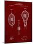 PP889-Burgundy Ibanez Pro 540RBB Electric Guitar Patent Poster-Cole Borders-Mounted Giclee Print