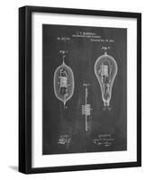 PP889-Chalkboard Ibanez Pro 540RBB Electric Guitar Patent Poster-Cole Borders-Framed Giclee Print