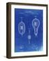 PP889-Faded Blueprint Ibanez Pro 540RBB Electric Guitar Patent Poster-Cole Borders-Framed Giclee Print