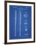 PP89-Blueprint Vintage Baseball Bat 1939 Patent Poster-Cole Borders-Framed Giclee Print