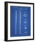 PP89-Blueprint Vintage Baseball Bat 1939 Patent Poster-Cole Borders-Framed Giclee Print