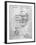 PP891-Slate Indian Motorcycle Carburetor Patent Poster-Cole Borders-Framed Giclee Print