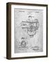 PP891-Slate Indian Motorcycle Carburetor Patent Poster-Cole Borders-Framed Giclee Print