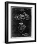 PP892-Black Grunge Indian Motorcycle Drive Shaft Patent Poster-Cole Borders-Framed Premium Giclee Print