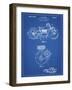 PP892-Blueprint Indian Motorcycle Drive Shaft Patent Poster-Cole Borders-Framed Giclee Print