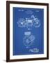 PP892-Blueprint Indian Motorcycle Drive Shaft Patent Poster-Cole Borders-Framed Giclee Print