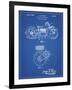 PP892-Blueprint Indian Motorcycle Drive Shaft Patent Poster-Cole Borders-Framed Giclee Print