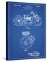 PP892-Blueprint Indian Motorcycle Drive Shaft Patent Poster-Cole Borders-Stretched Canvas