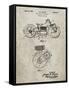 PP892-Sandstone Indian Motorcycle Drive Shaft Patent Poster-Cole Borders-Framed Stretched Canvas