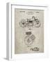 PP892-Sandstone Indian Motorcycle Drive Shaft Patent Poster-Cole Borders-Framed Giclee Print