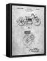 PP892-Slate Indian Motorcycle Drive Shaft Patent Poster-Cole Borders-Framed Stretched Canvas