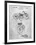 PP892-Slate Indian Motorcycle Drive Shaft Patent Poster-Cole Borders-Framed Giclee Print