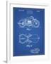 PP893-Blueprint Indian Motorcycle Saddle Patent Poster-Cole Borders-Framed Giclee Print