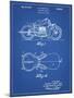 PP893-Blueprint Indian Motorcycle Saddle Patent Poster-Cole Borders-Mounted Giclee Print