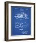 PP893-Blueprint Indian Motorcycle Saddle Patent Poster-Cole Borders-Framed Giclee Print