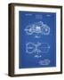 PP893-Blueprint Indian Motorcycle Saddle Patent Poster-Cole Borders-Framed Giclee Print