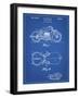 PP893-Blueprint Indian Motorcycle Saddle Patent Poster-Cole Borders-Framed Giclee Print