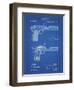 PP894-Blueprint J.M. Browning Pistol Patent Poster-Cole Borders-Framed Giclee Print