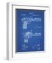 PP894-Blueprint J.M. Browning Pistol Patent Poster-Cole Borders-Framed Giclee Print