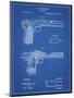 PP894-Blueprint J.M. Browning Pistol Patent Poster-Cole Borders-Mounted Giclee Print