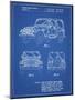 PP899-Blueprint Jeep Wrangler 1997 Patent Poster-Cole Borders-Mounted Giclee Print