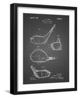 PP9 Black Grid-Borders Cole-Framed Giclee Print