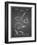 PP9 Black Grid-Borders Cole-Framed Giclee Print