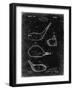 PP9 Black Grunge-Borders Cole-Framed Giclee Print