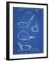 PP9 Blueprint-Borders Cole-Framed Giclee Print