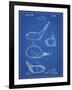 PP9 Blueprint-Borders Cole-Framed Giclee Print