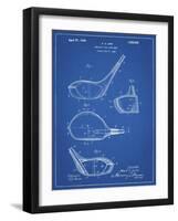 PP9 Blueprint-Borders Cole-Framed Giclee Print