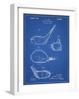 PP9 Blueprint-Borders Cole-Framed Giclee Print